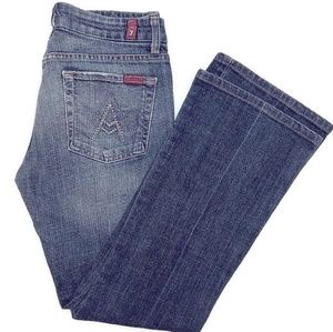 7 For All Mankind the A pocket embellishments jean